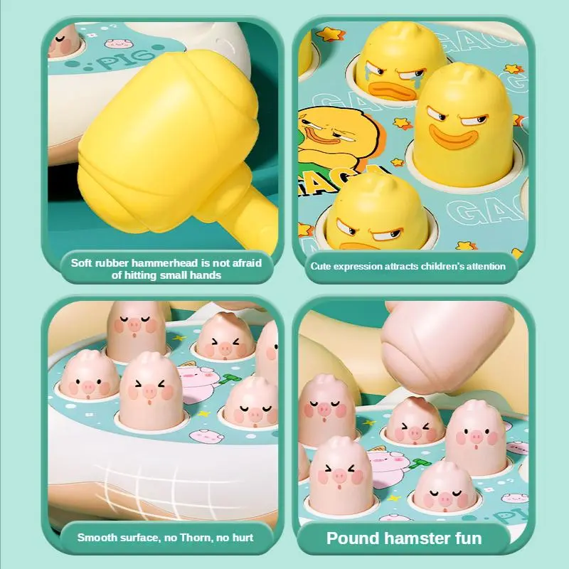 Дитяча розвиваюча іграшка для малюків "Слови качку" - Зображення 4