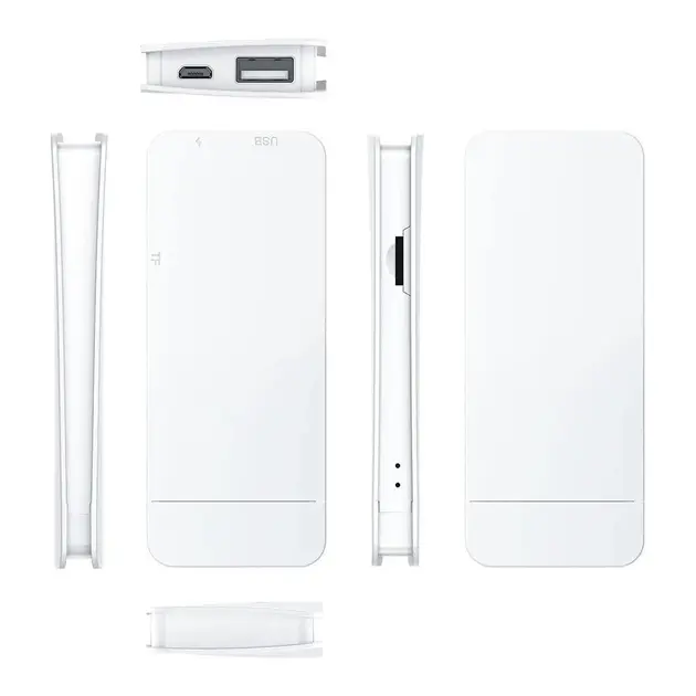 Дитяча ігрова консоль / приставка M15 4K 64GB 20000 ігор + два бездротові контролери біла - Зображення 2