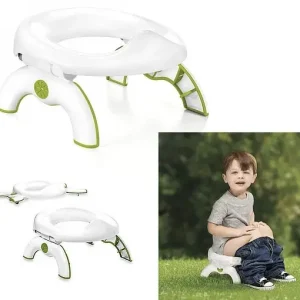 Дитячий дорожній горщик-туалет трансформер Go Potty 2в1