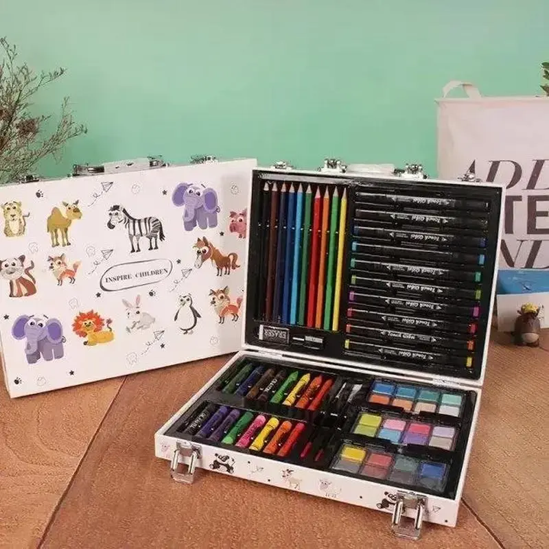 Дитячий набір водних олівців та маркерів NO:001 - Зображення 2