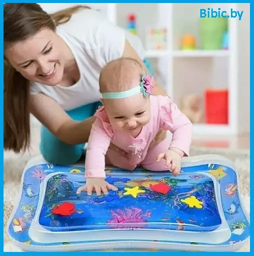 Дитячий надувний, водний, килимок, що розвиває, 66*50 см. - Зображення 4