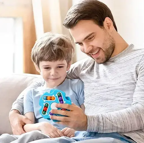 Дитячий розвиваючий чарівний спинер, що обертається, головоломка антистрес - Зображення 2