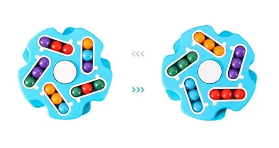 Дитячий розвиваючий чарівний спинер, що обертається, головоломка антистрес - Зображення 3