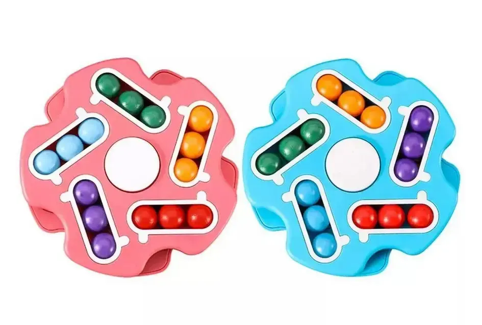 Дитячий розвиваючий чарівний спинер, що обертається, головоломка антистрес - Зображення 4