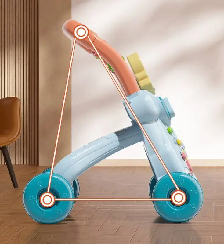 Дитячі ходунки-каталка з розвиваючим центром – перші кроки з радістю та користю - Зображення 5