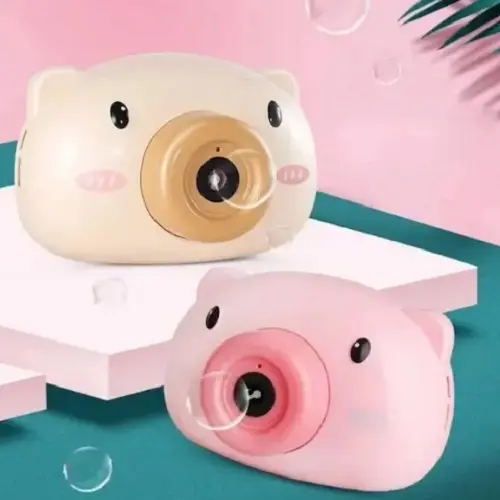 Дитячий фотоапарат для мильних бульбашок BUBBLE CAMERA - Зображення 4