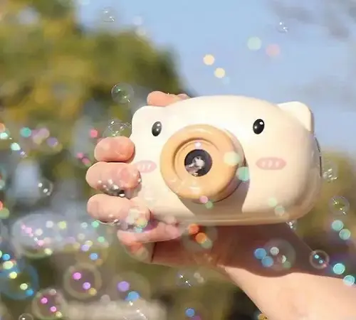 Дитячий фотоапарат для мильних бульбашок BUBBLE CAMERA - Зображення 3