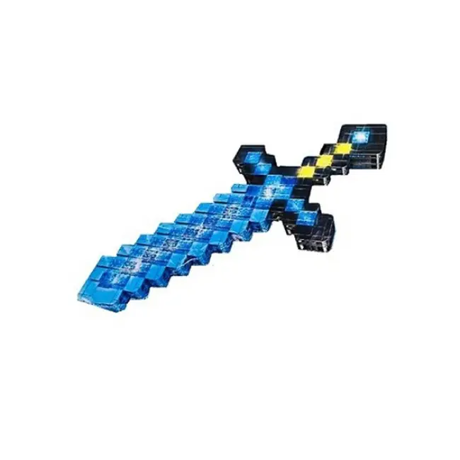 Дитячий конструктор Minecraft MyWorld діамантовий меч Майнкрафт з підсвічуванням 1441 деталь конструктор - Зображення 6