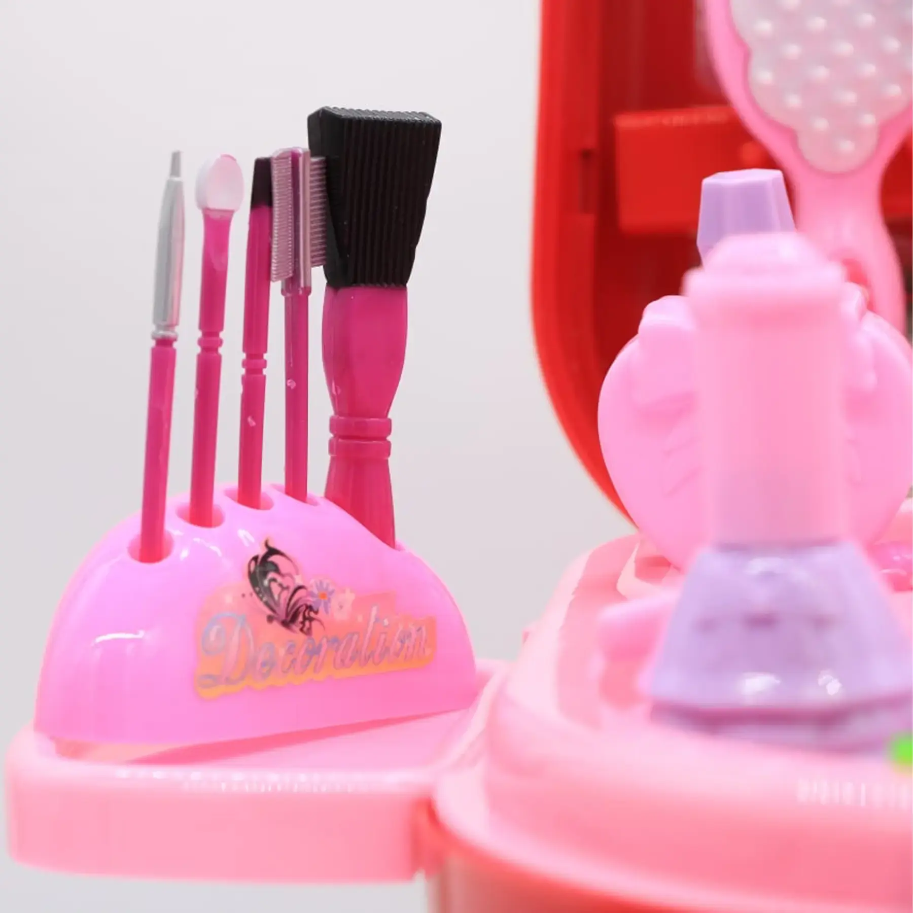 Дитячий ігровий набір у валізці 2в1, Fashion Girl / Набір салон краси для дівчаток - Зображення 4