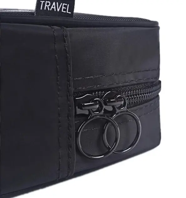 Дорожня косметичка прозора (22×11×2см), Косметичка для подорожей / Жіноча косметичка XL-1015 - Зображення 7