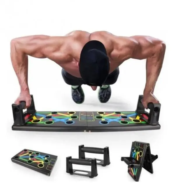 Дошка для віджимань Foldable Push Up Board 14 в 1 упор для віджимань підставки для віджимань - Зображення 2