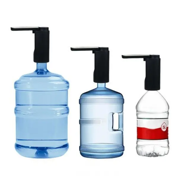 Дозатор для води автоматичний насос для пляшок з водою з USB-зарядкою чорний XL-1286 - Зображення 4