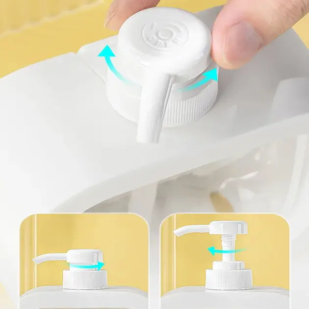 Дозатор для рідкого мила 300 мл, LY-627 / Диспенсер для мила / Дозатор для кухні / Дозатор для миючого - Зображення 5
