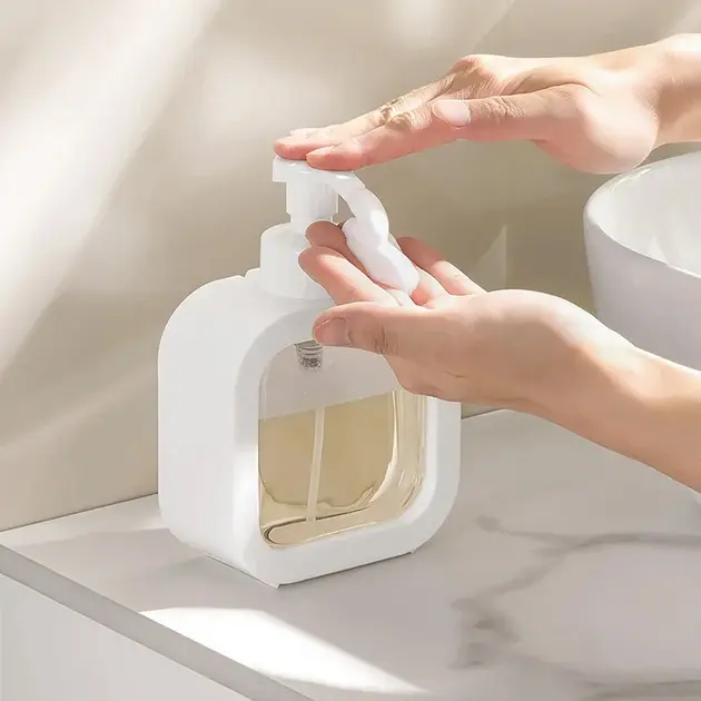 Дозатор для рідкого мила 300 мл, LY-627 / Диспенсер для мила / Дозатор для кухні / Дозатор для миючого - Зображення 3