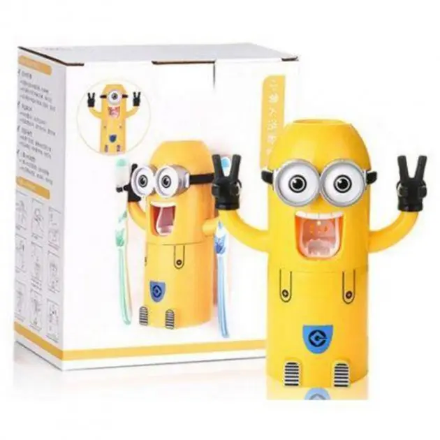 Дозатор зубної пасти Міньйон Brush Holder - Зображення 6