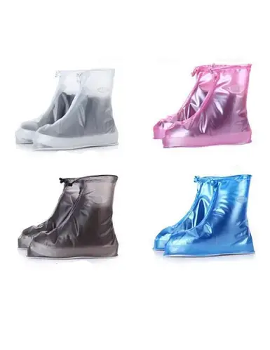 Дощовики для взуття Бахили від дощу Чохли на взуття від дощу Dry Steppers Shoes Cover - Зображення 8