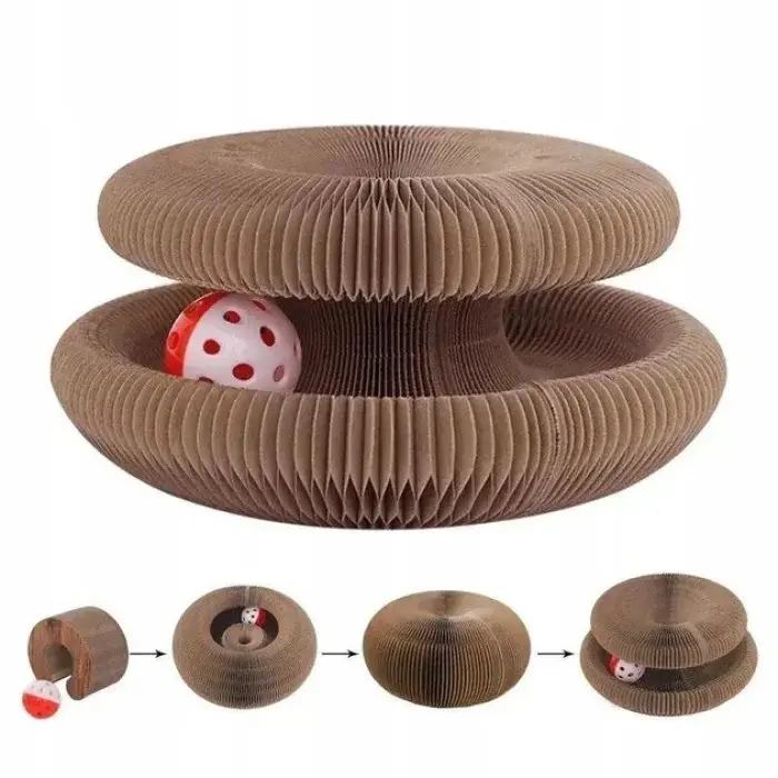 Дряпалка Magic Organ іграшка картон 24х24х10см - Зображення 2