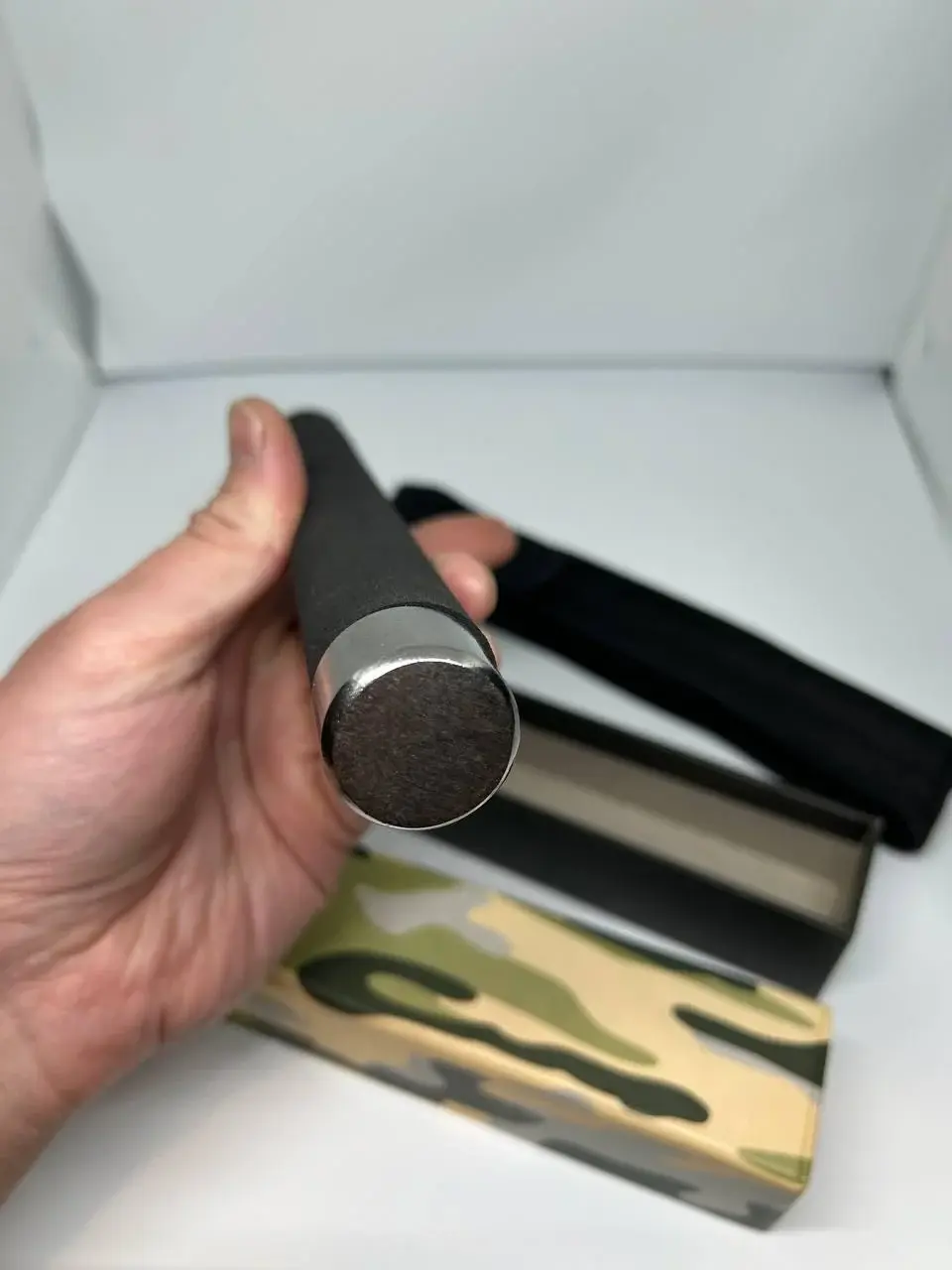 Дубинка телескопічна складна для самозахисту 65 см - Зображення 6