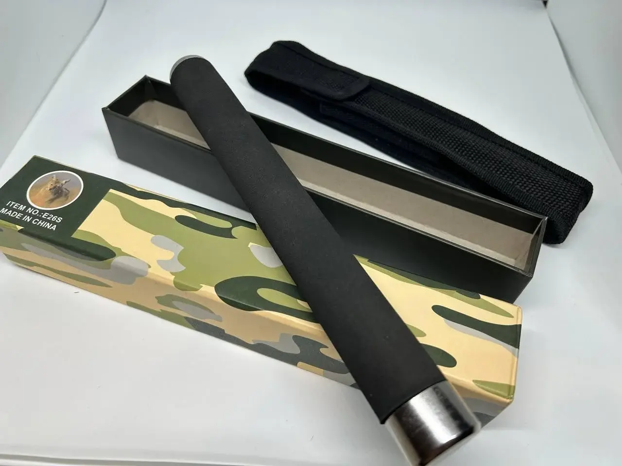 Дубинка телескопічна складна для самозахисту 65 см