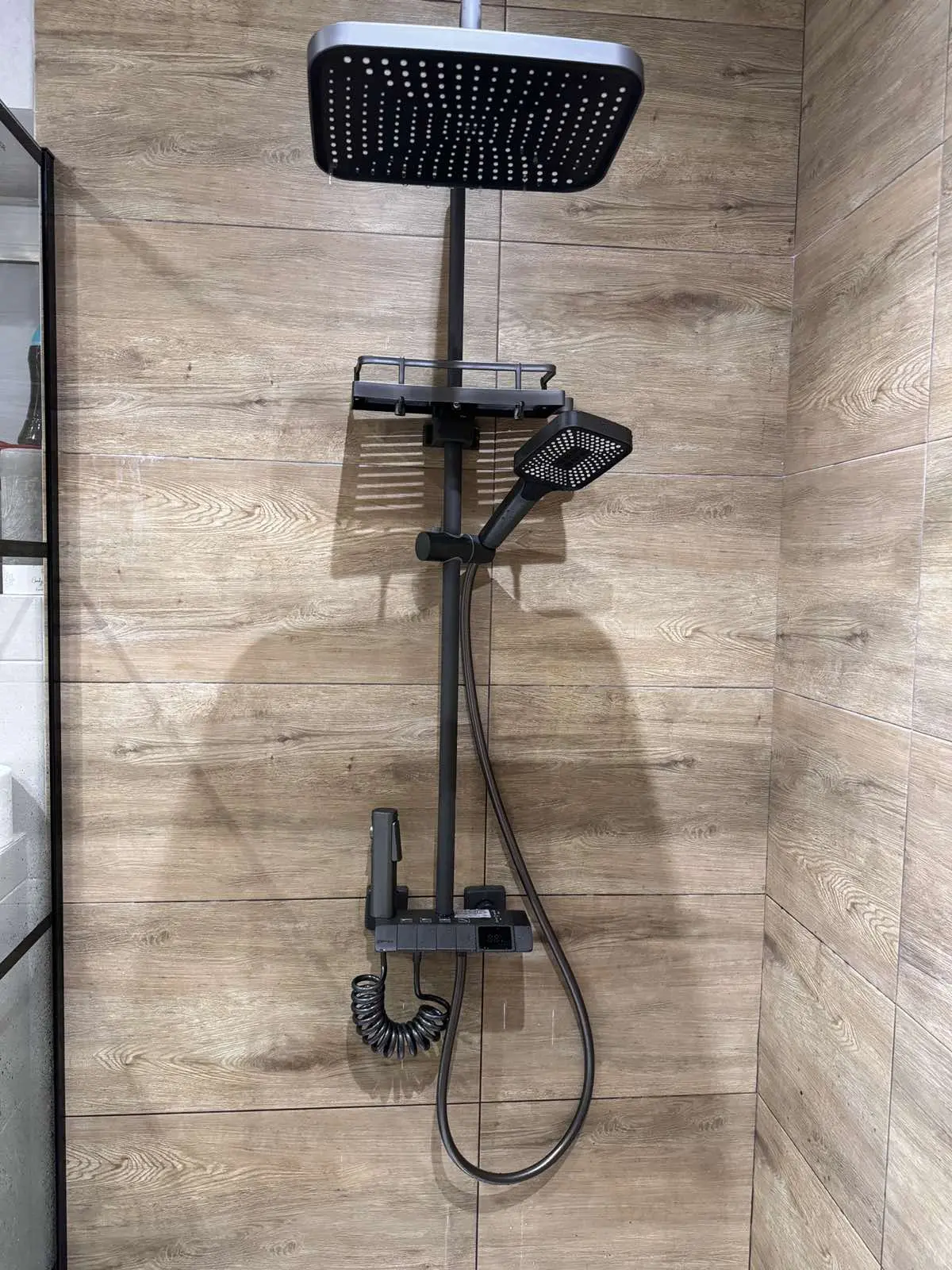 Душова система з термостатом, настінне кріплення, цифровий дисплей - Зображення 5