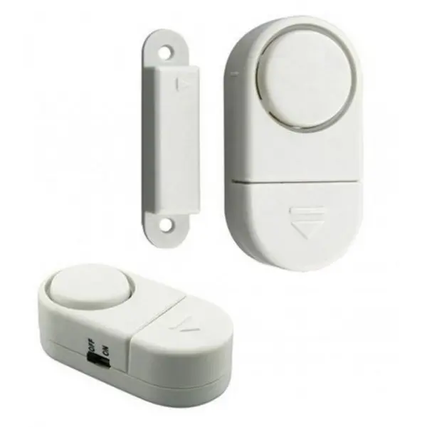 Дверна та віконна бездротова сигналізація з магнітним датчиком Door/Window Entry Alarm RL-9805