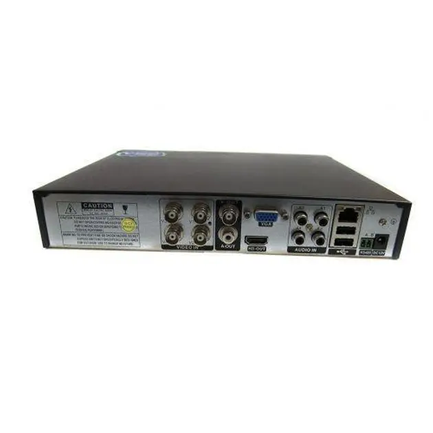 DVR реєстратор BNC/V-OUT 4 канальний UKC CAD 1204 AHD 4 cam чорний - Зображення 4