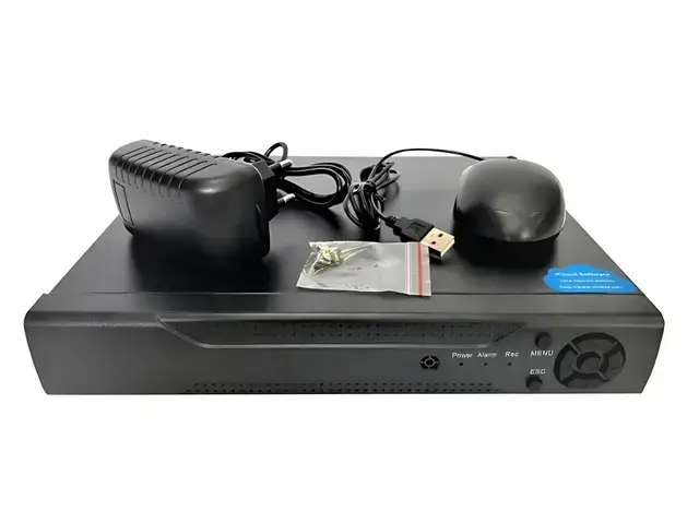 DVR реєстратор BNC/V-OUT 4 канальний UKC CAD 1204 AHD 4 cam чорний - Зображення 9
