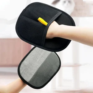 Двостороння рукавичка для догляду за домашніми тваринами