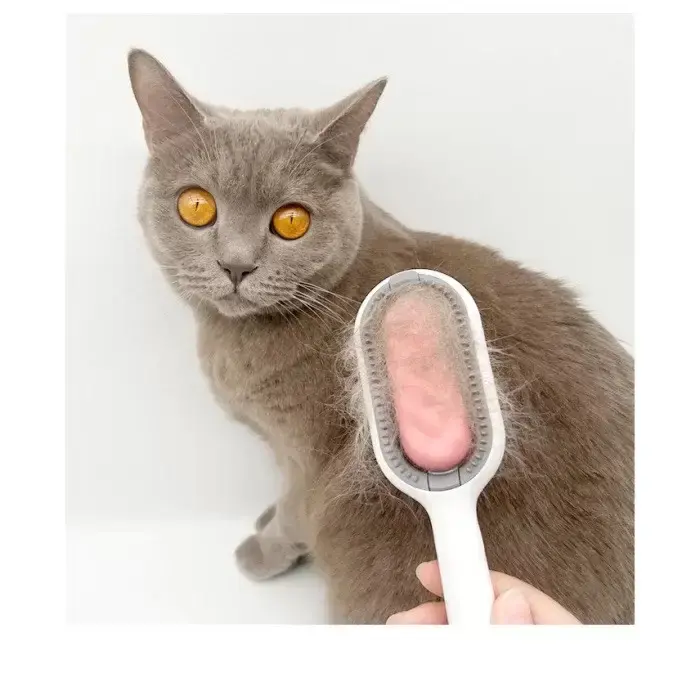 Двостороння щітка для сухого та вологого вичісування собак та кішок Pet Gravity 3в1 - Зображення 3
