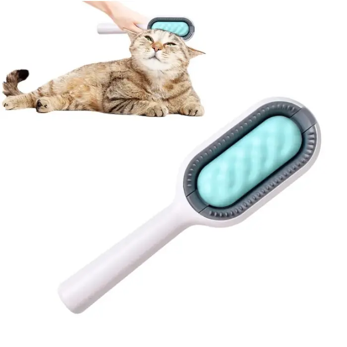 Двостороння щітка для сухого та вологого вичісування собак та кішок Pet Gravity 3в1 - Зображення 4