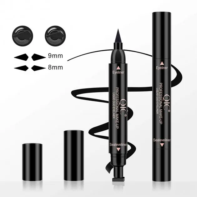 Двостороннє підведення штамп snail girl eyeliner для ідеальної стрілки - Зображення 2