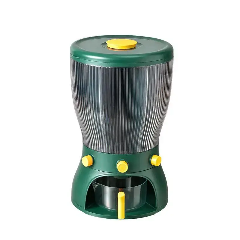 Білий Диспенсер для круп, що обертається з дозатором - Зображення 7