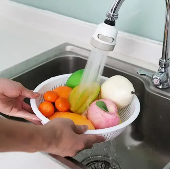 Економник води Water Saver NEW 360 градусів / насадка аератор на кран / Водозберігаюча насадка - Зображення 3