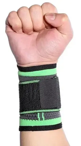 Еластичний бинт на зап'ястя Компресійний еластичний бинт пов'язка на зап'ястя Фіксатор бандаж для зап'ястя - Зображення 6