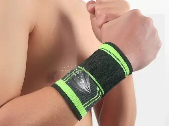 Еластичний бинт на зап'ястя Компресійний еластичний бинт пов'язка на зап'ястя Фіксатор бандаж для зап'ястя - Зображення 5