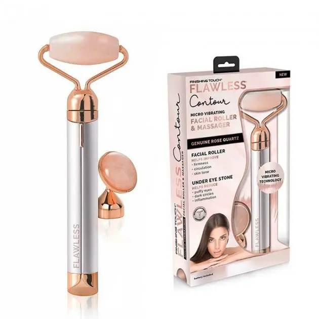 Електричний ролик масажер для обличчя Flawless Facial Roller Massager - Зображення 2