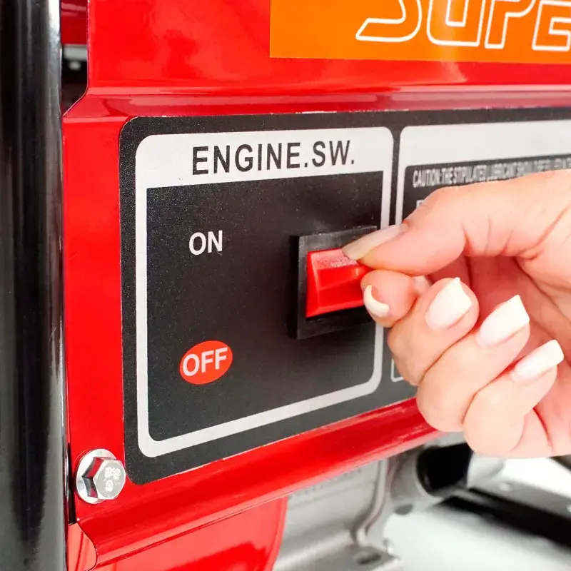 Генератор 3 кВт, WUTHBAD WB4700V8, електрогенератор, Бензогенератор однофазний - Зображення 7