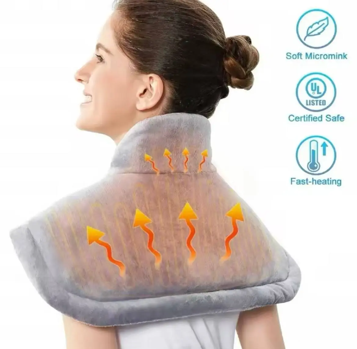 Електрогрілка для спини та шиї Heating Pad - Зображення 2