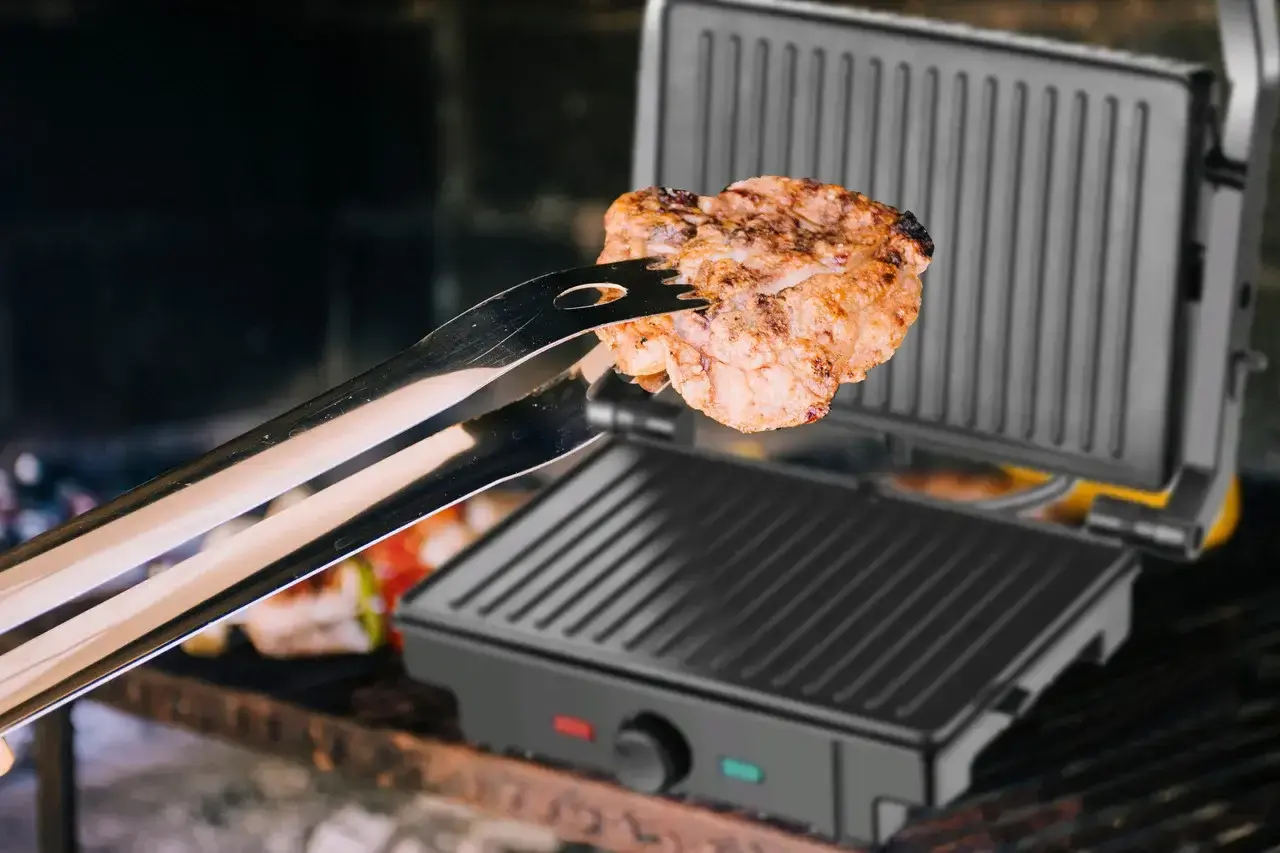 Електрогриль Rainberg RB-5402 2200 Вт сендвічниця з терморегулятором - Зображення 3