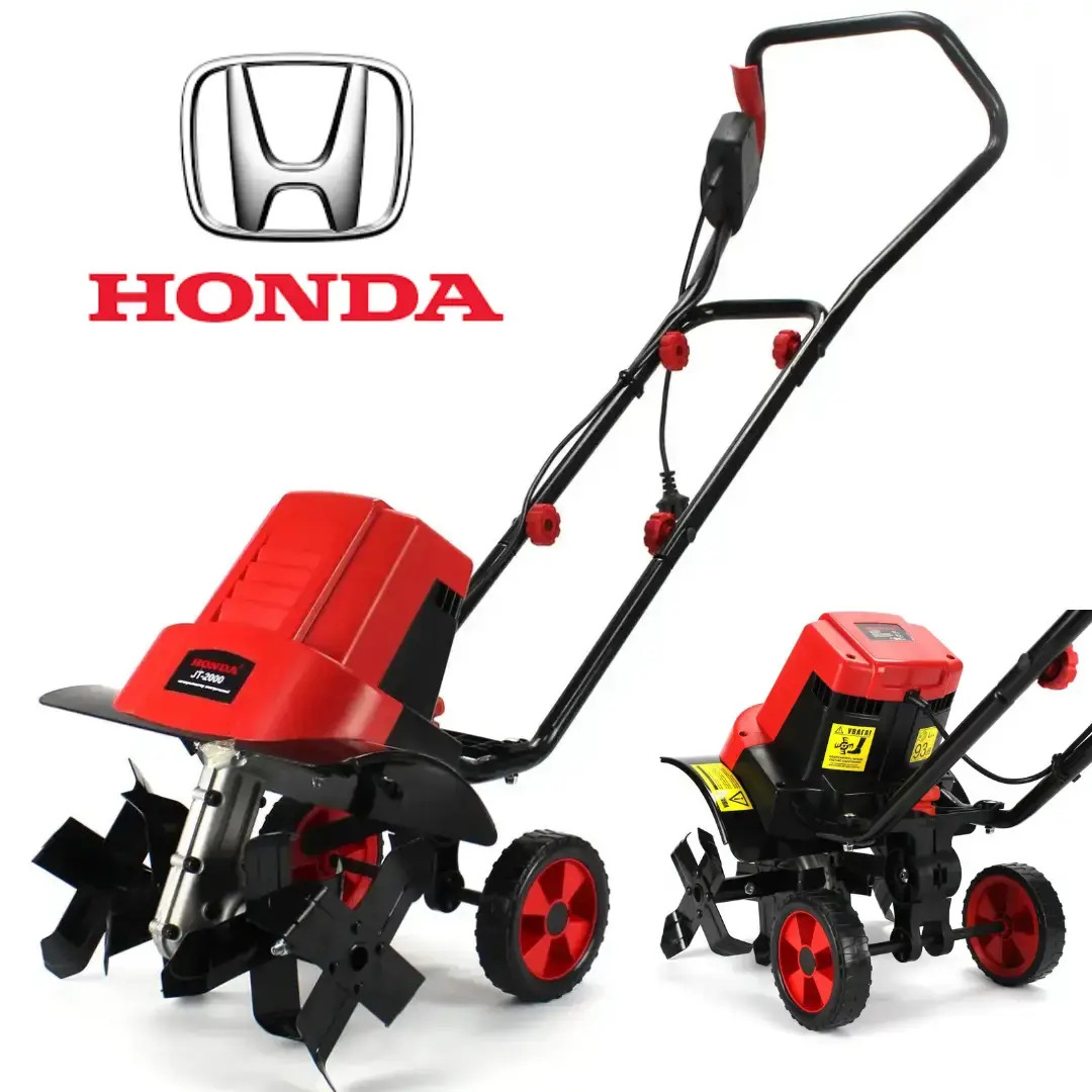Електрокультиватор з колесами Honda JT-2000 (2.0 кВт) Культиватор електричний Хонда - Зображення 3