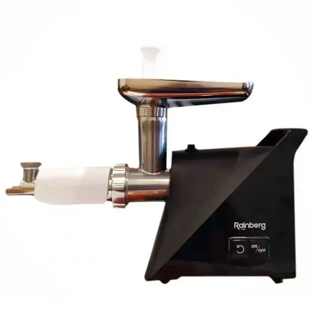 Електром'ясорубка із соковижималкою Rainberg RB-679 3000Вт із насадками для ковбаси - Зображення 3