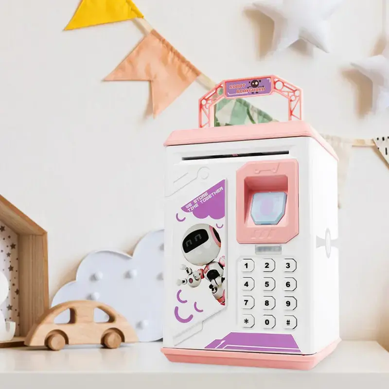 Електронна Скарбничка сейф з відбитком пальця та кодовим замком «BODYGUARD» + купюроприймач - Зображення 6