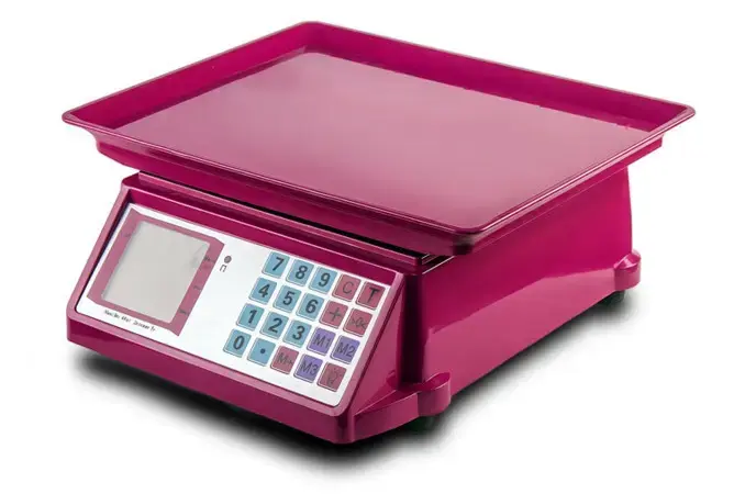 Електронні торгові ваги з лічильником ціни на 50 кг NK 4017 Nokasonic міні з 4 вт (NK-4017) - Зображення 5