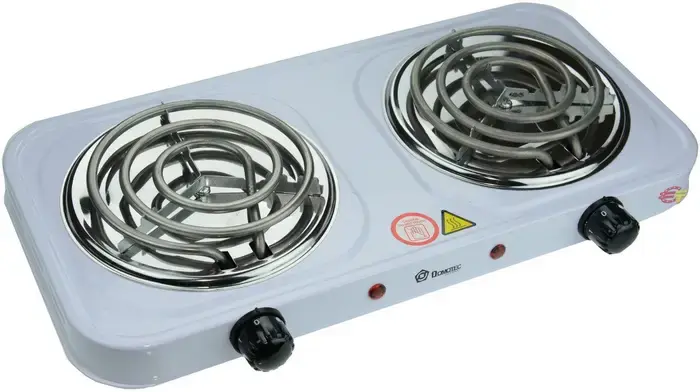 Електроплита спіральна Domotec HP-200 B, настільна електрична плитка - Зображення 4