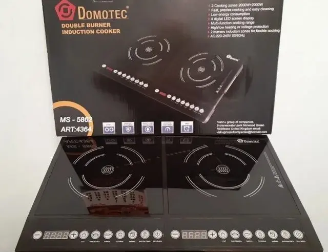 Електроплита Domotec MS-5862 - Зображення 2