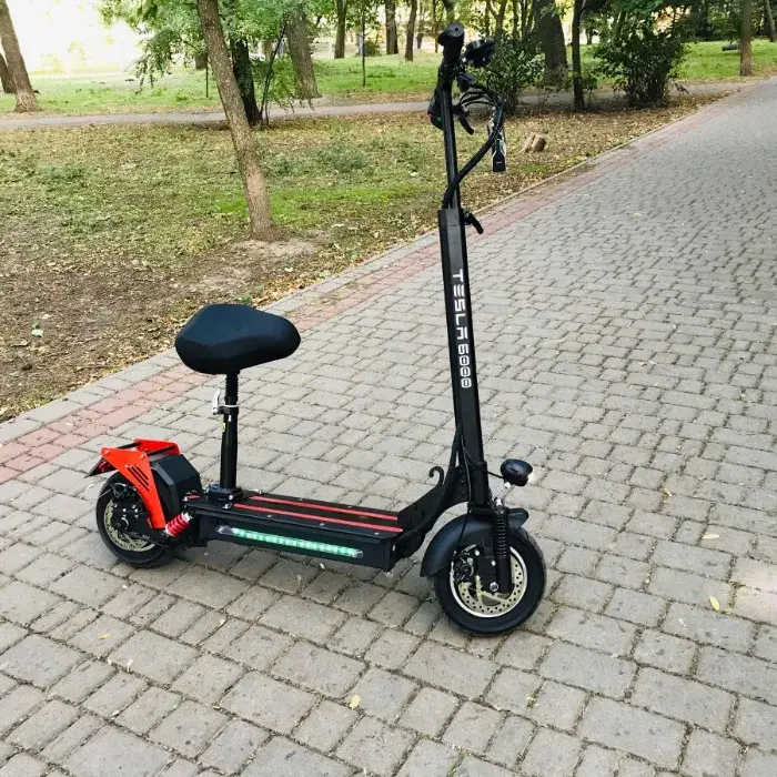 Електросамокат Maraton Tesla 6500 (1300W, 48v13AH, 60-70km) - Зображення 9