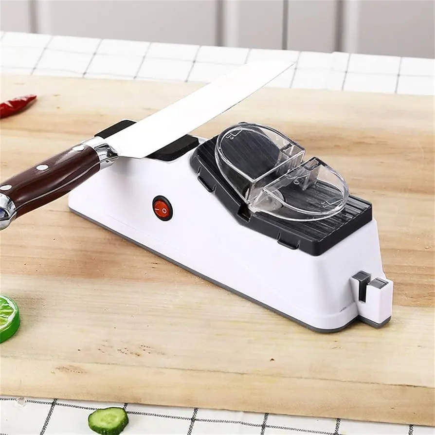 Електроточилка для ножів Electric Knife Sharpener, з USB / Електроточилка для кухонних ножів - Зображення 3