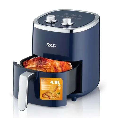 Електрична фритюрниця RAF R.5006 (4,8л синя) - Зображення 2