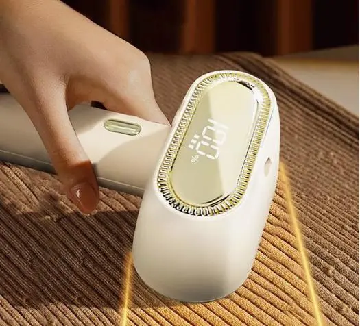 Електрична машинка для видалення ковтунців , шерсті з подвійною головкою Grinder LY-857 - Зображення 6