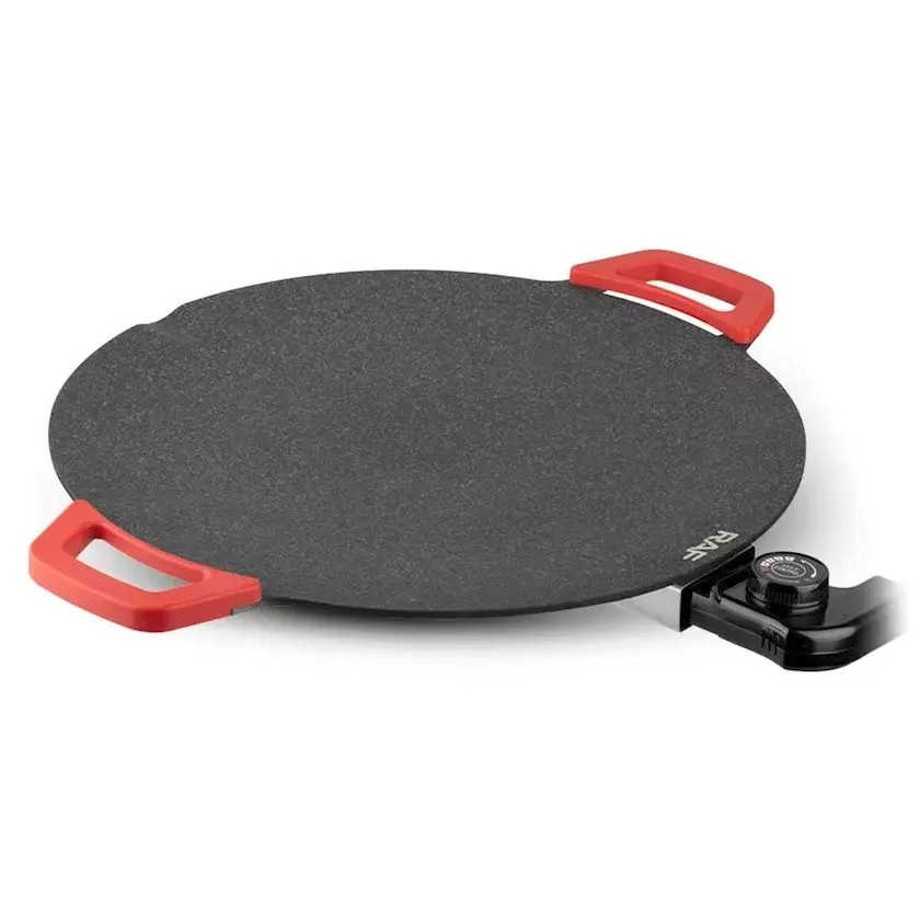 Електрична сковорода 36 см із ручками на 1800Вт із антипригарним покриттям RAF R.5304 - Зображення 2